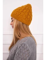 Fleecová čepice Roma K224 hořčicová Fleecová čepice Roma K224 hořčicová