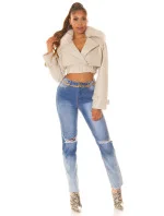 Sexy džíny s vysokým pasem J5317D - Koucla Sexy džíny s vysokým pasem J5317D - Koucla