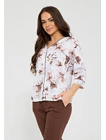 Pyžamo Cornette 162/498 Simone 3/4 S–2XL s rozepínáním