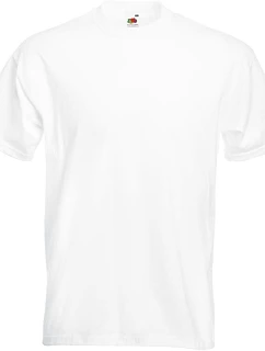 Fruit of the Loom Super Premium T Tričko 16.1044 white