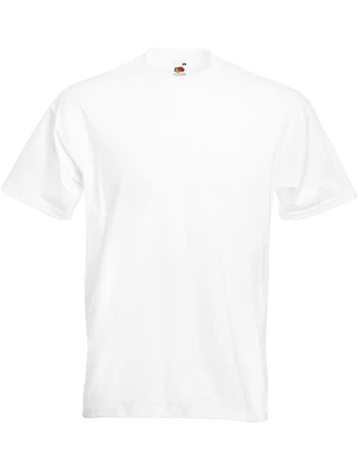 Fruit of the Loom Super Premium T Tričko 16.1044 white