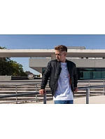 Build your Brand BY 030 Bunda Bomber 56.0030 black Build your Brand BY 030 Bunda Bomber 56.0030 black