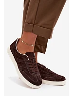 Sneakersy z veluru Vinceza 95400 Čokoládové