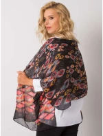 Šátek AT CH F106008 černé a červené Šátek AT CH F106008 černé a červené