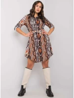 Šaty WN SK 2230.39 černá a béžová Šaty WN SK 2230.39 černá a béžová