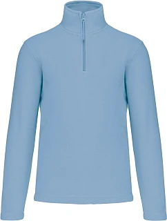 Kariban K 912 Mikrofleecová mikina s 1/4 zipem "Enzo" 20.K912 sky blue