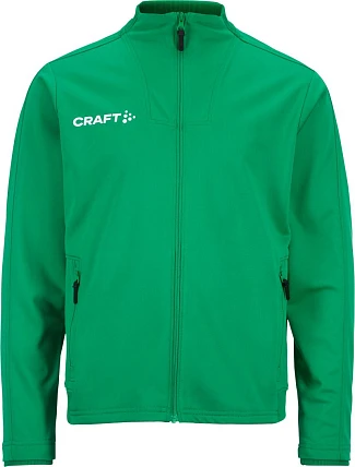 Craft Teamwear Evolve 2.0 Full Zip Jacket Jr Dětská tréninková bunda 82.4763 team green Craft Teamwear Evolve 2.0 Full Zip Jacket Jr Dětská tréninková bunda 82.4763 team green