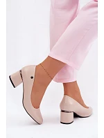 Lodičky na podpatku Vinceza Béžové