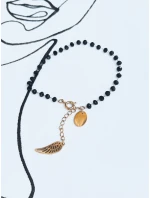 FREE TIME černý náramek FashionStreet LY0095