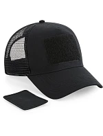 Beechfield B 641 5 panelová kšiltovka "Removable Patch Trucker" 53.0641 black Beechfield B 641 5 panelová kšiltovka "Removable Patch Trucker" 53.0641 black
