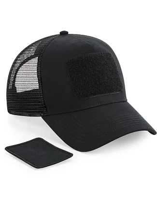 Beechfield B 641 5 panelová kšiltovka "Removable Patch Trucker" 53.0641 black Beechfield B 641 5 panelová kšiltovka "Removable Patch Trucker" 53.0641 black