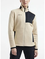 Craft Corporate ADV Pile Fleece Jacket W Dámská fleecová bunda Sherpa 81.2221 ecru/black
