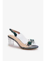 Sandály na podpatku  model 195570 Step in style