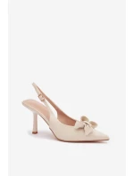 Sandály na podpatku  model 225212 Step in style