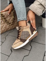 Dámské boty MOVENIA khaki FashionStreet ZY0508 Dámské boty MOVENIA khaki FashionStreet ZY0508