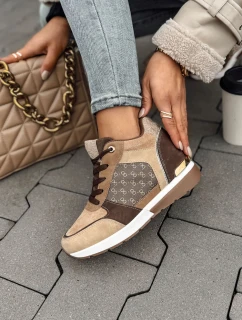 Dámské boty MOVENIA khaki FashionStreet ZY0508