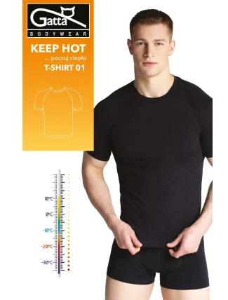 Pánský nátělník Gatta 43028 Keep Hot T-Shirt 01 Men M-2XL Pánský nátělník Gatta 43028 Keep Hot T-Shirt 01 Men M-2XL