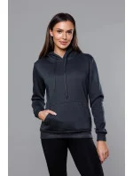 Tmavě modrá dámská tepláková mikina (W02-998) Tmavě modrá dámská tepláková mikina (W02-998)