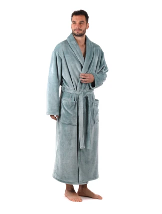 Siena se šálovým límcem pánský Mineral Blue