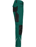 Daiber JN 832 (42-60) Pracovní kalhoty - Strong 02.832M dark green/black