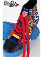 Tenisky Pol'and'Rock Festival X Big Star SS174500 Modré