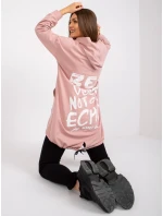 Dámská mikina DHJ BL 20136.37 světle růžová