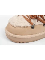 D.Franklin dámské zimní boty [DFSH370011-BEIG] dámské