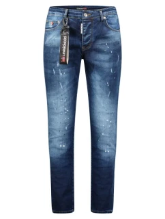 Geographical Norway MOD 207 EO MEN 2614 modré pánské kalhoty (SW6365H/GNO-Blue)