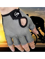 CYKLISTICKÉ RUKAVICE DUNLOP SENIOR R.XL - ŠEDÉ