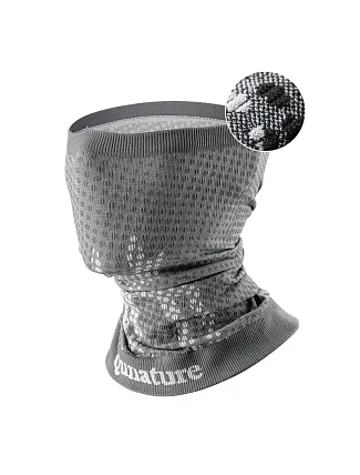 Qunature lyžařský komín 11230014001 sportovní šátek univerzální velikosti - šedý