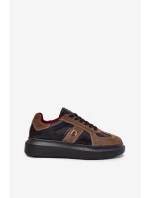 Dámské Kožené Tenisky Na Platformě Daniel Lopez Just Dare SS2D4001 Černé