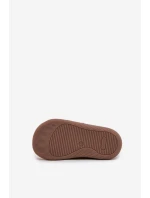 Kožené dětské polobotky Barefoot s Medvídkem Bartek Béžové Kožené dětské polobotky Barefoot s Medvídkem Bartek Béžové