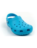 Dětské sandály Crocs Classic Clog K, modré, pohodlné a lehké Dětské sandály Crocs Classic Clog K, modré, pohodlné a lehké