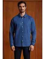 NEOBLU Bennett Men Denim košile 24.4796 brut denim NEOBLU Bennett Men Denim košile 24.4796 brut denim