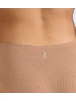 Dámské kalhotky ZERO Feel Pure High leg - BROWN - sv. hnědé 00CM - SLOGGI