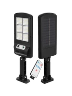 POULIČNÍ LAMPA SOLÁRNÍ LUCERNA 120LED + DÁLKOVÉ OVLÁDÁNÍ POHYBOVÝ A SOUMRAKOVÝ SENZOR