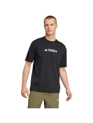 Pánské tričko adidas Terrex Classic Logo T-shirt black JF9143 pánské
