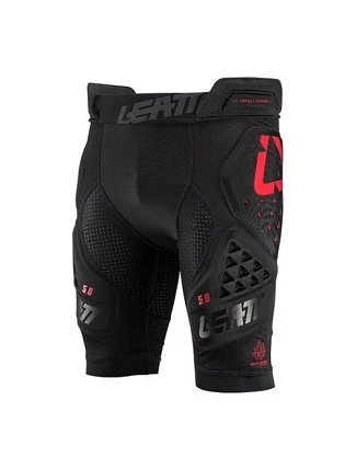 Šortky s chrániči LEATT Impact Shorts 3DF 5.0, velikost M, černé Šortky s chrániči LEATT Impact Shorts 3DF 5.0, velikost M, černé