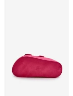 Dětské lehké sandály s přezkami BIG STAR NN374540 Fuchsie