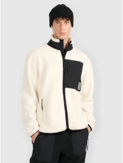 Pánský sherpa regular fleece se stojáčkem 4F 4FRAW25TFLEM456-12S