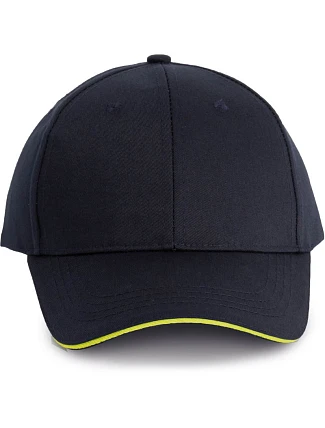 WK WKP 145 6 panelová kšiltovka 20.145W navy/fluorescent yellow WK WKP 145 6 panelová kšiltovka 20.145W navy/fluorescent yellow