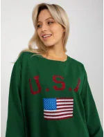 Mikina VI BL 3192.23P tmavě zelená Mikina VI BL 3192.23P tmavě zelená