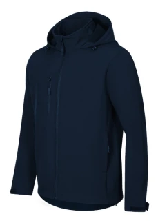 Trail softshellová bunda pánská námořní modrá