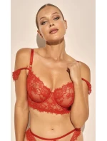 Dámská podprsenka Angel  SC-1146 Červená - Kinga