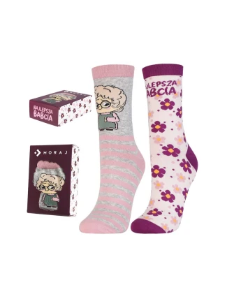 Ponožky Moraj CSLB450-004 Nejlepší babička A'2 35-41