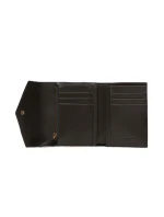 PINKO KOŽENÁ DÁMSKÁ PENĚŽENKA KOMPAKTNÍ PENĚŽENKA CHEVRON