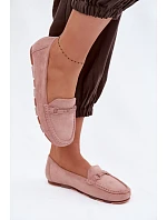 Dámské mokasíny Ploché Růžové Olisa