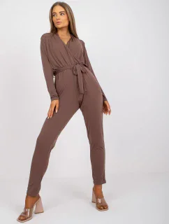 Dámský overal-EM-KO-U603.46P-hnědý