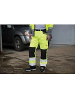 Result R 327X Bezpečnostní cargo kalhoty 30.327X fluorescent yellow Result R 327X Bezpečnostní cargo kalhoty 30.327X fluorescent yellow