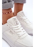 Dámské Sportovní Boty Sneakersy Big Star MM274354 Bílé Dámské Sportovní Boty Sneakersy Big Star MM274354 Bílé